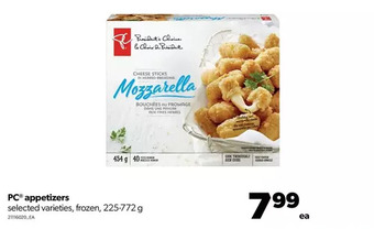 Real Canadian Superstore Pc appetizers offer