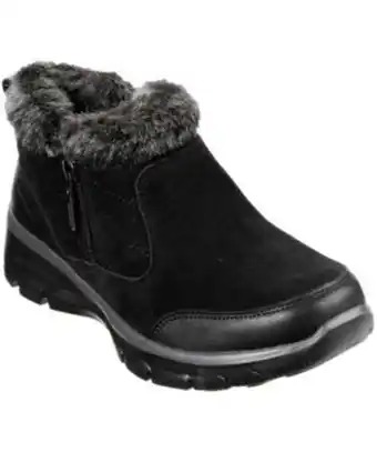 Mark's Women's easy going quilted faux fur lined zip boots - black offer
