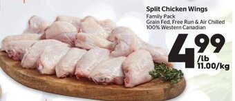 Calgary Co-op Split Chicken Wings offer