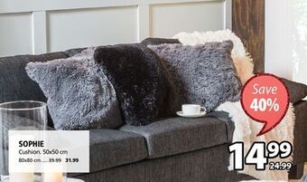 JYSK Sophie cushion offer