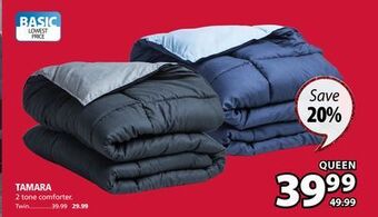 JYSK Tamara reversible comforter offer