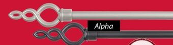 JYSK Alpha curtain rods offer