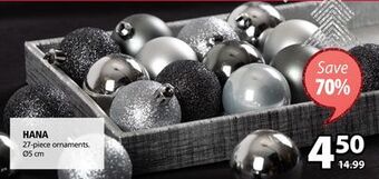 JYSK Hana 27-piece ornaments offer