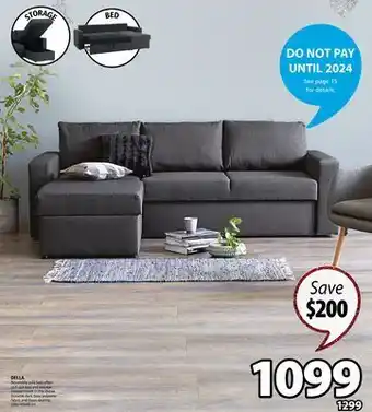 JYSK Della reversible sofa offer