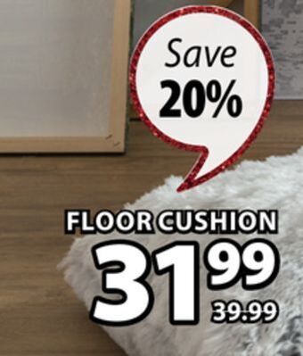 JYSK Lotus floor cushion offer