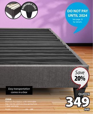 JYSK Uvan mattress offer