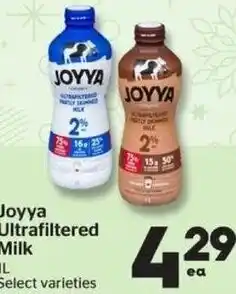 Calgary Co-op Joyya Ultrafiltered Milk 1L offer