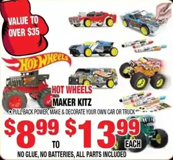 Len's Mill Stores Hot wheels maker kitz offer