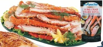 Real Canadian Superstore AquaStar king crab legs & claws 500g offer