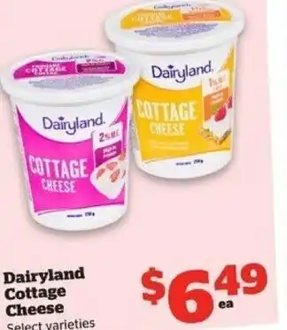 Calgary Co-op Dairyland Cottage Cheese offer
