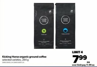Real Canadian Superstore Kicking Horse organic ground coffee 284g offer