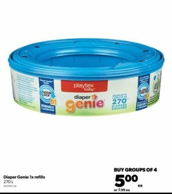 Real Canadian Superstore Diaper Genie 1x refills 270's offer