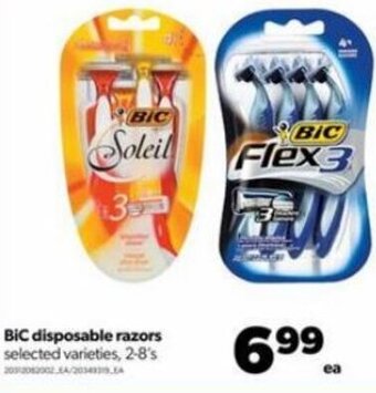 Real Canadian Superstore Bic disposable razors 2-8's offer