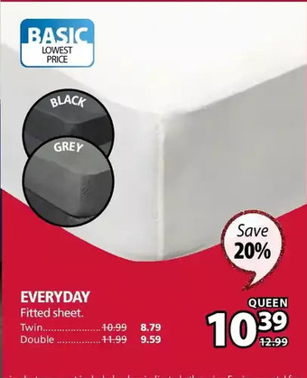JYSK Everyday (fitted sheet) offer