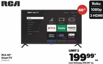 Real Canadian Superstore RCA 40" Smart TV offer