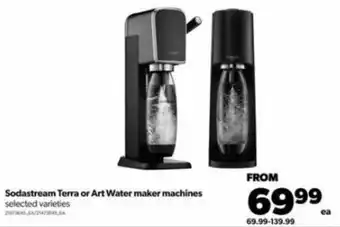 Real Canadian Superstore Sodastream Terra or Art water maker machines offer