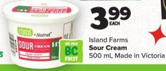 Island Farms Sour Cream 500 ml