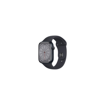 Best Buy Open box - apple watch series 8 (gps) 45mm midnight aluminum case with midnight sport band - medium/large offer