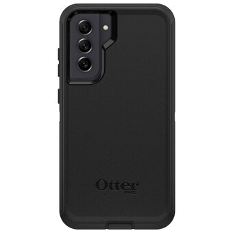 Best Buy Otterbox defender fitted hard shell case for galaxy s21 fe - black offer