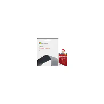 Best Buy Microsoft office home & student 2021 (pc/mac) & mcafee antivirus plus combo | 1 user - digital download offer