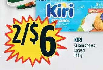 Marché Adonis Kiri cream cheese spread offer
