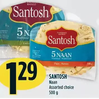 Marché Adonis Santosh naan offer