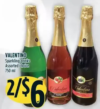 Marché Adonis Valentino sparkling drinks offer