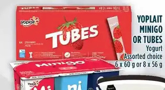 Marché Adonis Yoplait minigo or tubes yogurt offer