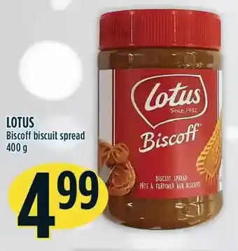 Marché Adonis Lotus biscoff biscuit spread offer