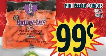 Marché Adonis Mini peeled carrots offer