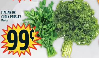 Marché Adonis Italian or curly parsley offer