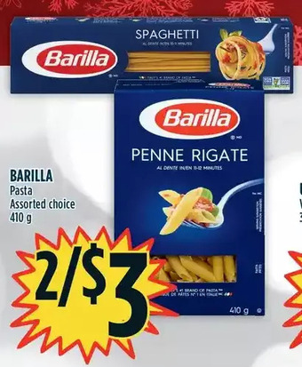 Marché Adonis Barilla pasta offer