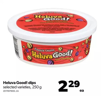 Real Canadian Superstore Heluva good! dips offer