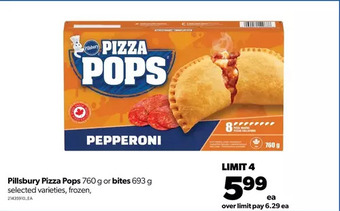Real Canadian Superstore Pillsbury pizza pops or bites offer
