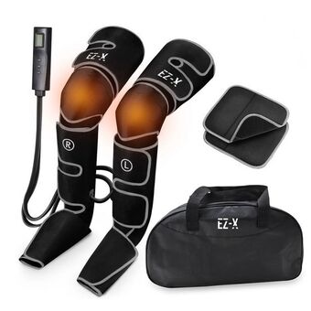 Best Buy Ez-x premium air compression leg massager with knee heat for circulation,relaxation,recovery & pain relief-calf, thigh&foot m offer