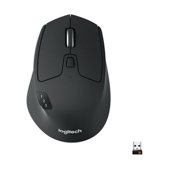 Best Buy Logitech m720 triathlon wireless optical mouse - black offer