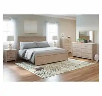 Aaron's 7 - piece senniberg queen bedroom set w/ chest offer