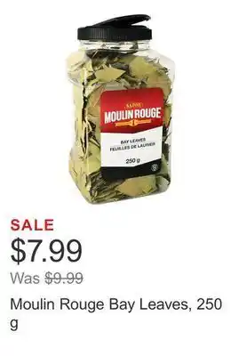 Costco Moulin rouge bay leaves, 250 g offer