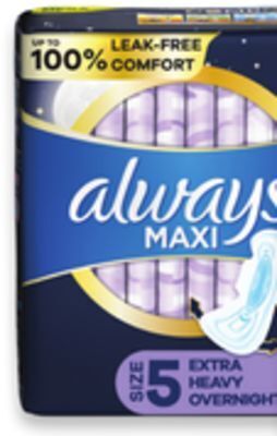 Walmart Always pads 36s-62s offer