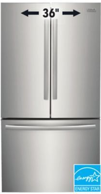 Lowe's Frigidaire gallery 28.8 cu. ft. refrigerator 36" offer