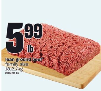 Loblaws Lean ground beef offer