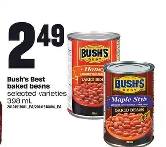 Loblaws Bush's best baked beans, 398 ml offer