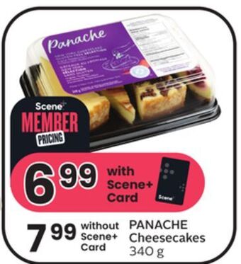 Foodland Panache cheesecakes 340 g offer