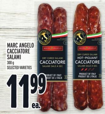 Metro Marc angelo cacciatore salami offer