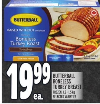 Metro Butterball boneless turkey breast offer