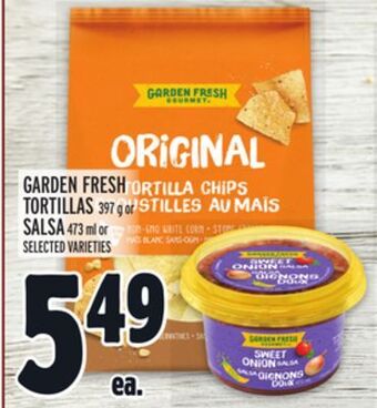 Metro Garden fresh tortillas offer