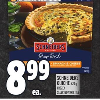 Metro Schneiders quiche offer