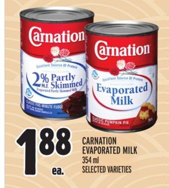 Metro Carnation evaporated milk offer