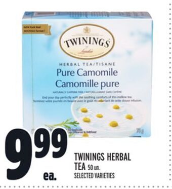 Metro Twinings herbal tea offer
