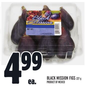 Metro Black mission figs offer